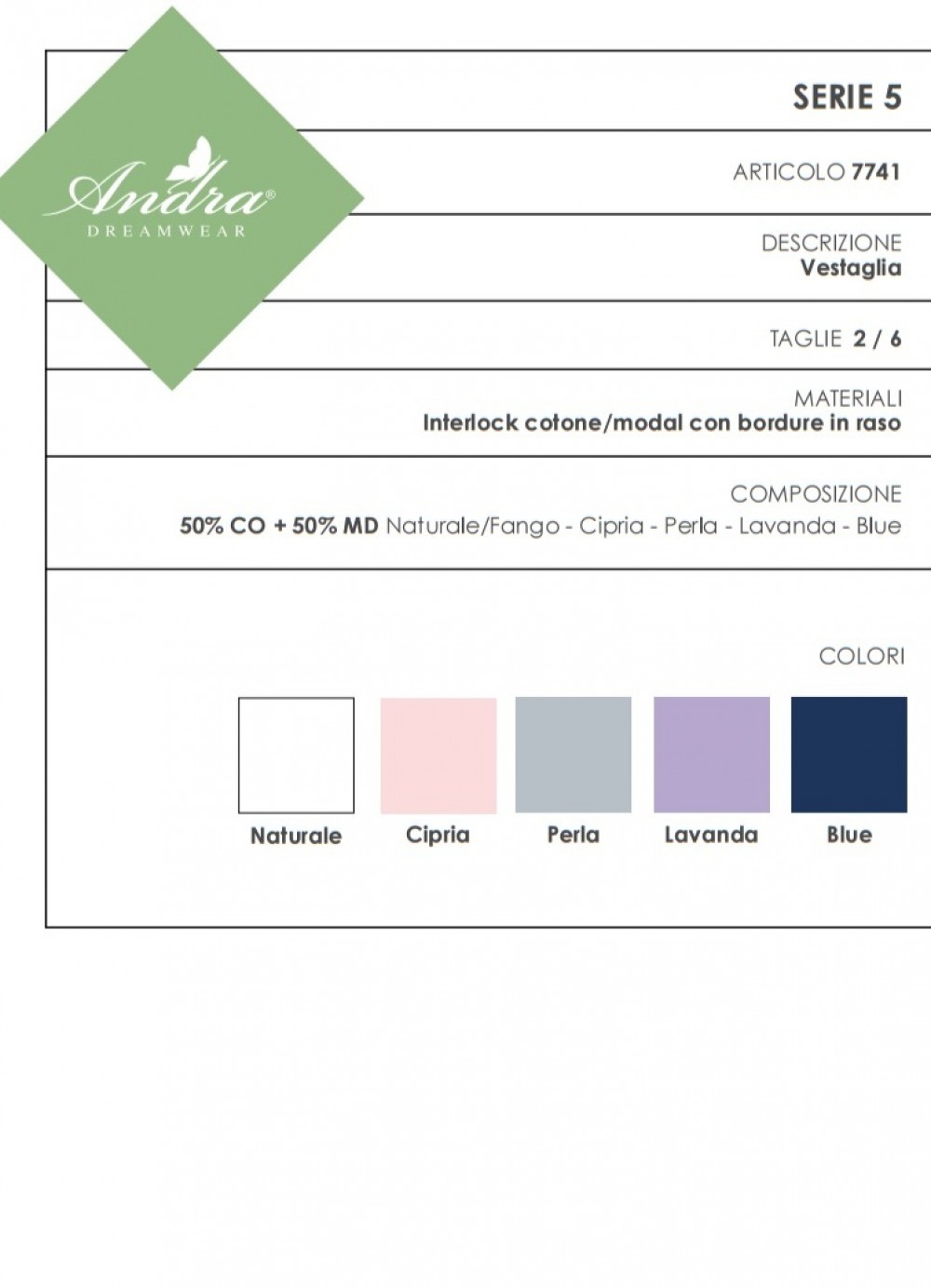 VESTAG.D.7741 andra co50md50