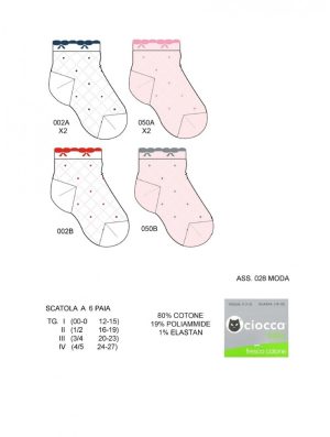CALZA B. 3/323 CIOCCA84co15pa1ea
