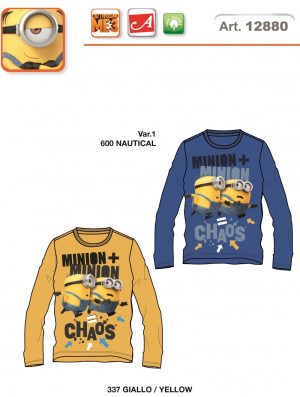 MAGLIA ML B.12880 MINIONS ARNETTA