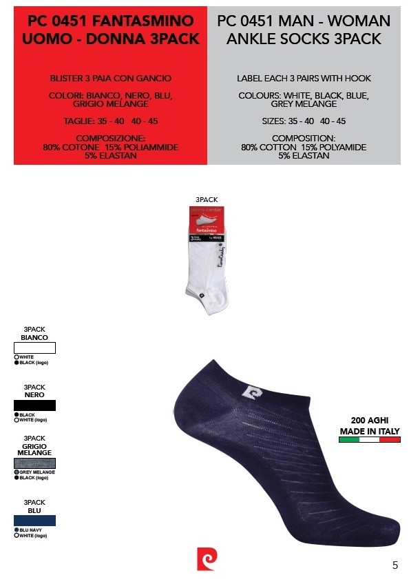 3PACK FANTASMINO U.PC0451 P.CARDIN