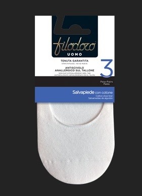 CONFEZIONE 3 paia SALVAPIEDE 115539 FILODORO