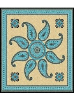 TELO MARE MANDALA 210X240 100co INDI - immagine 3