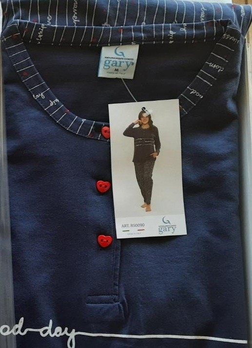 PIGIAMA D. R50090 GARY 100co - immagine 4