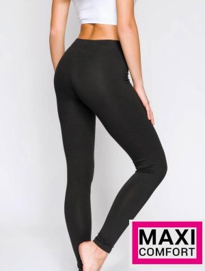 LEGGINS Donna 4200 JADEA cotone felpato taglie conformate