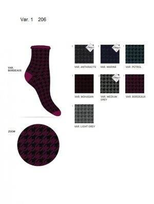 CALZA D.corta VIOLA coveri