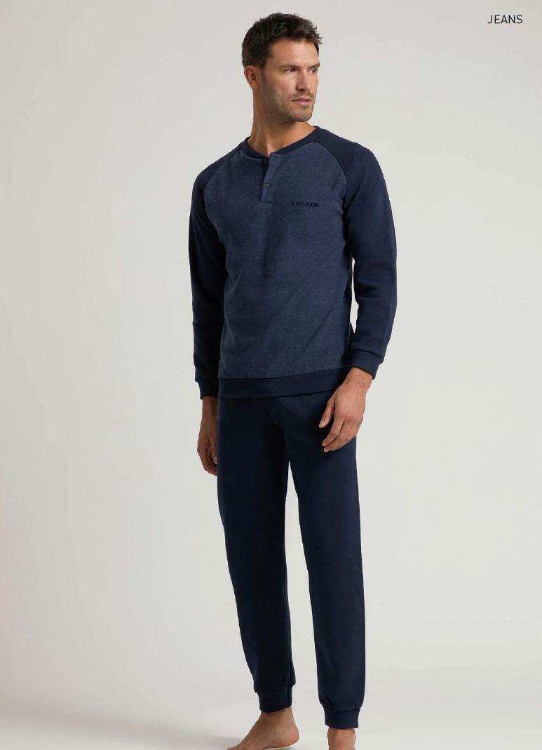 PIGIAMA U. GP2061 GRANCHIO 50co50pl - immagine 2