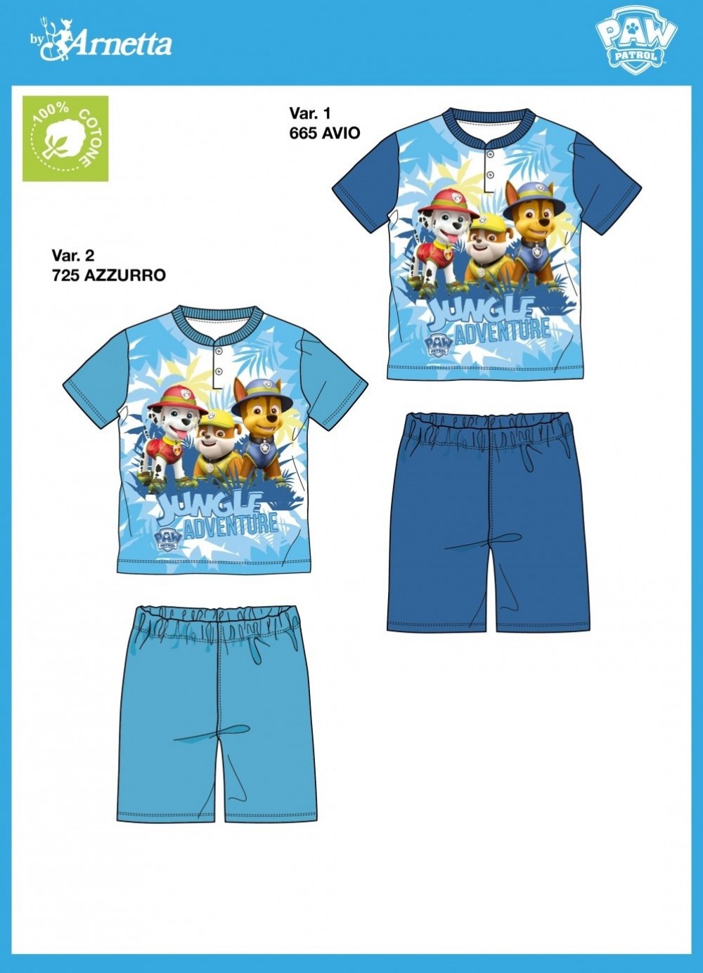 PIGIAMA B. 19998/S PATROL