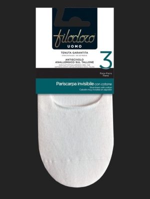 CONFEZIONE 3 paia PARISCARPA INVISIBILE 115184 FILODORO