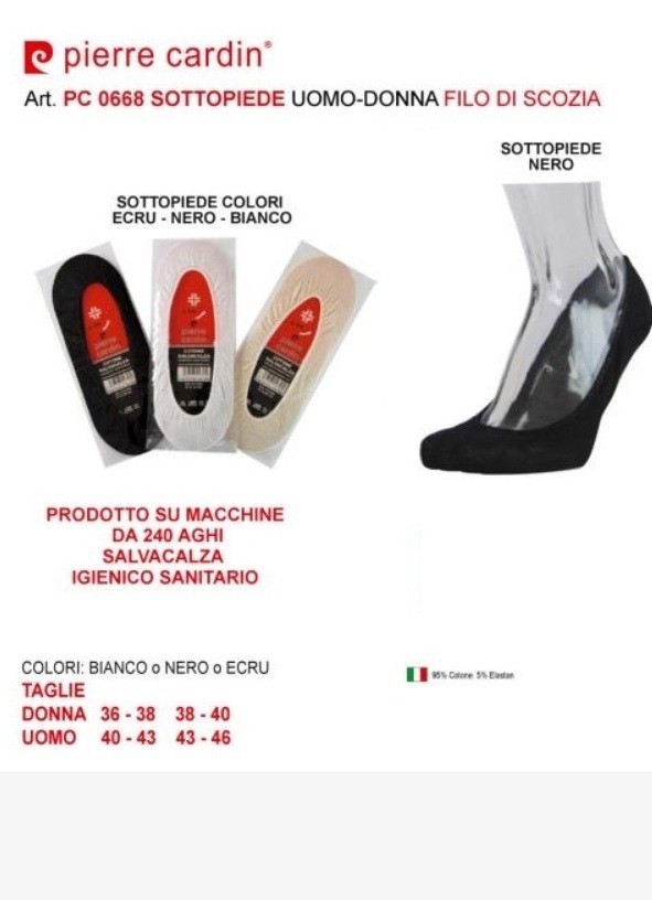 SOTTOPIED.PC0668 95co5ea P.CARD.