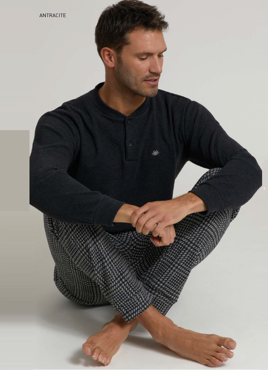 PIGIAMA U. GP2062 GRANCHIO 50co50pl