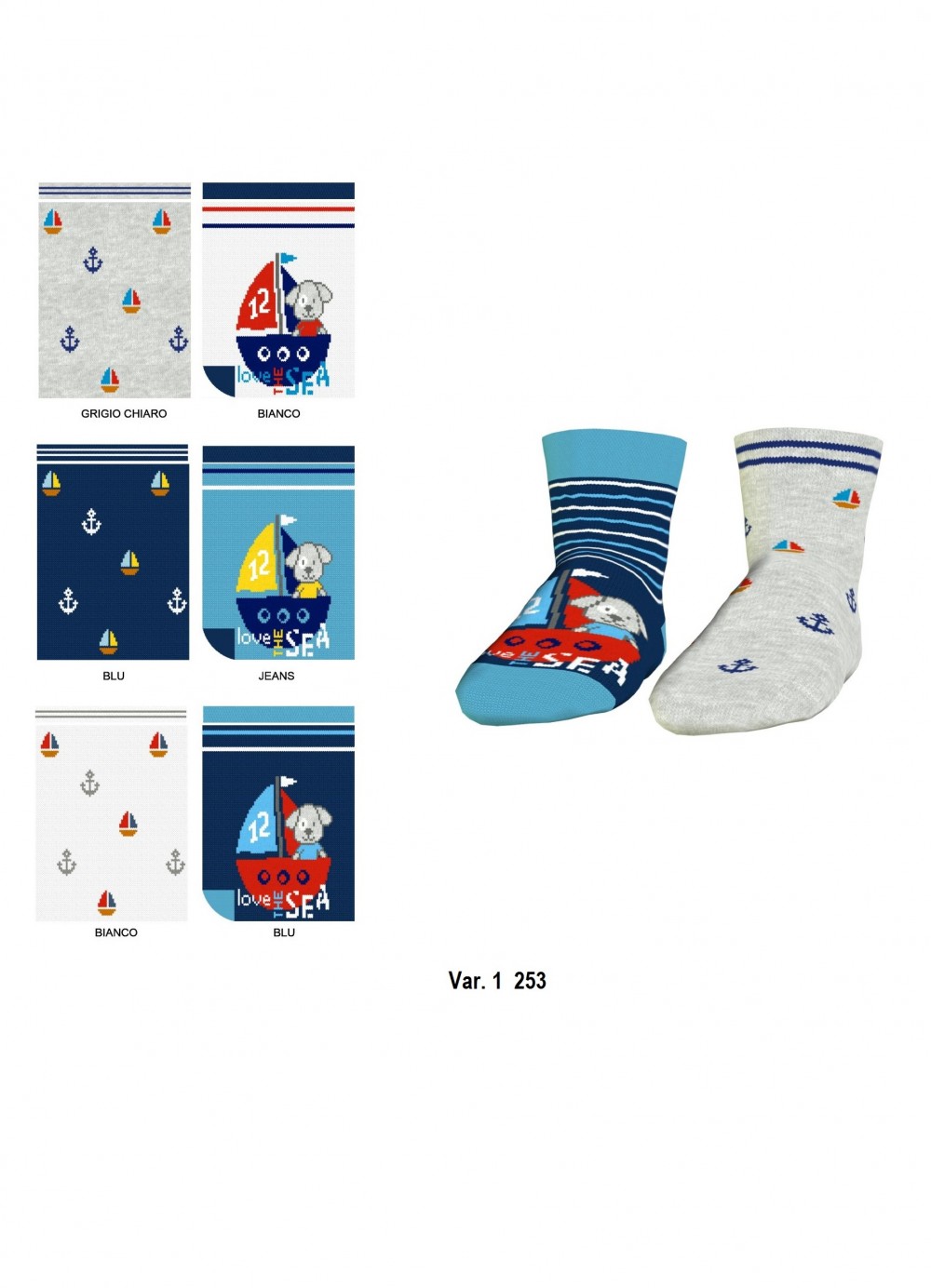 CALZA BABY CORTO PETITE1A-2A