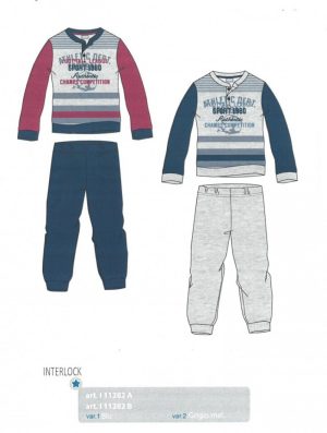 PIGIAMA B. 11282 PRIMERO TG.3/7