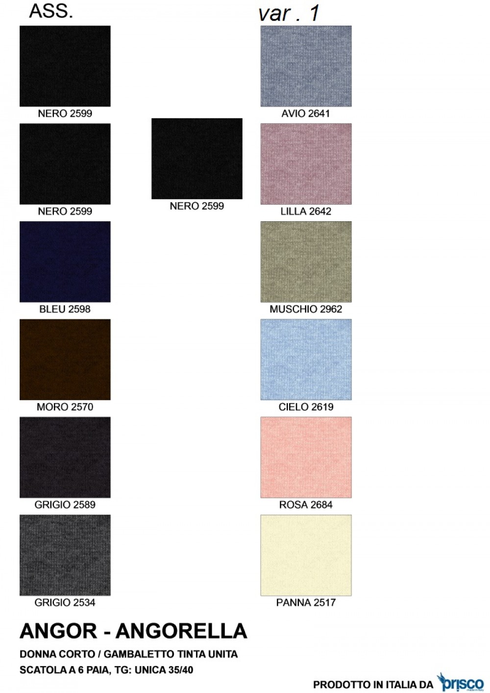 CALZA donna ANGORELLA PRISCO - immagine 4