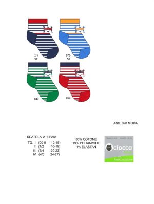 CALZA B. 3/333 CIOCCA 84co15pa1ea