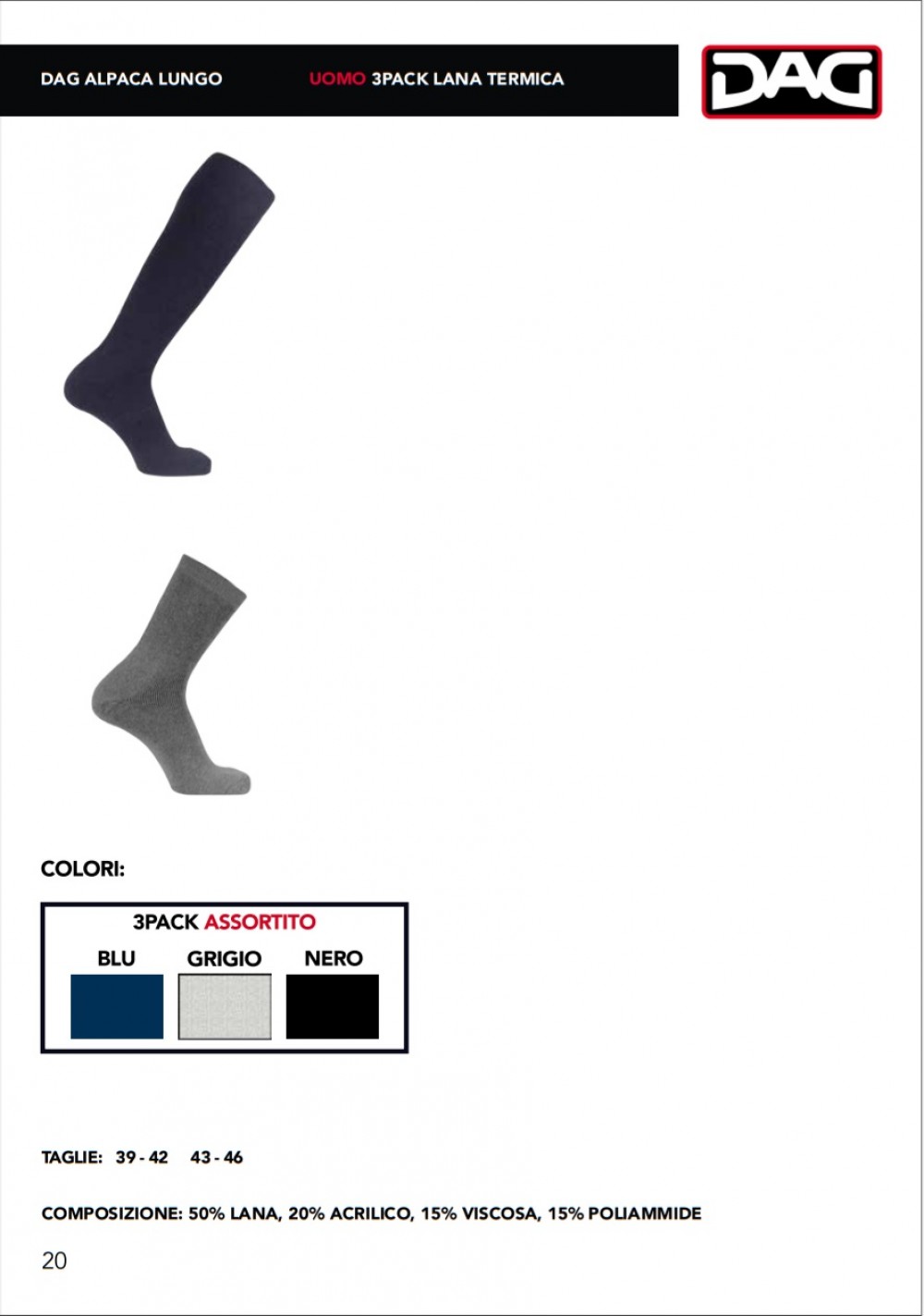 CALZA U.L.ALPACA 50pl35ac8wo4wp3ea