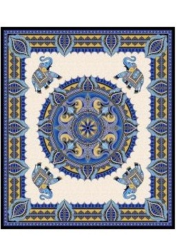 TELO MARE MANDALA 210X240 100co INDI - immagine 2