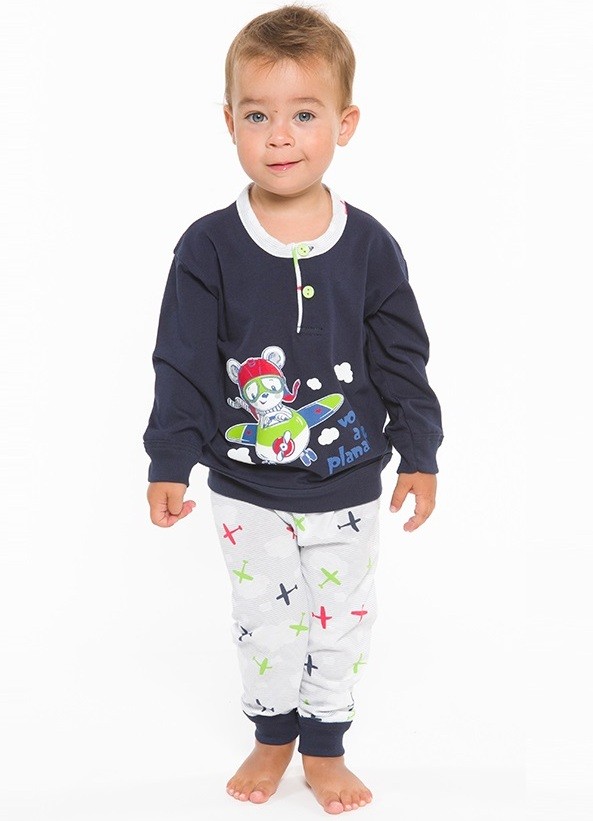 PIGIAMA B. L10012 GARY 100co - immagine 2