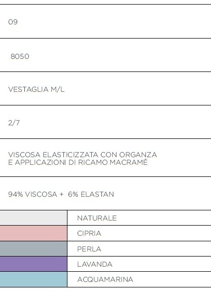 VESTAGLIA D. 8050 ANDRA - immagine 2
