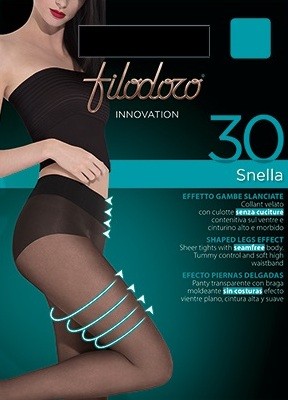 COLLANT donna F115088 SNELLA 30 denari FILODORO