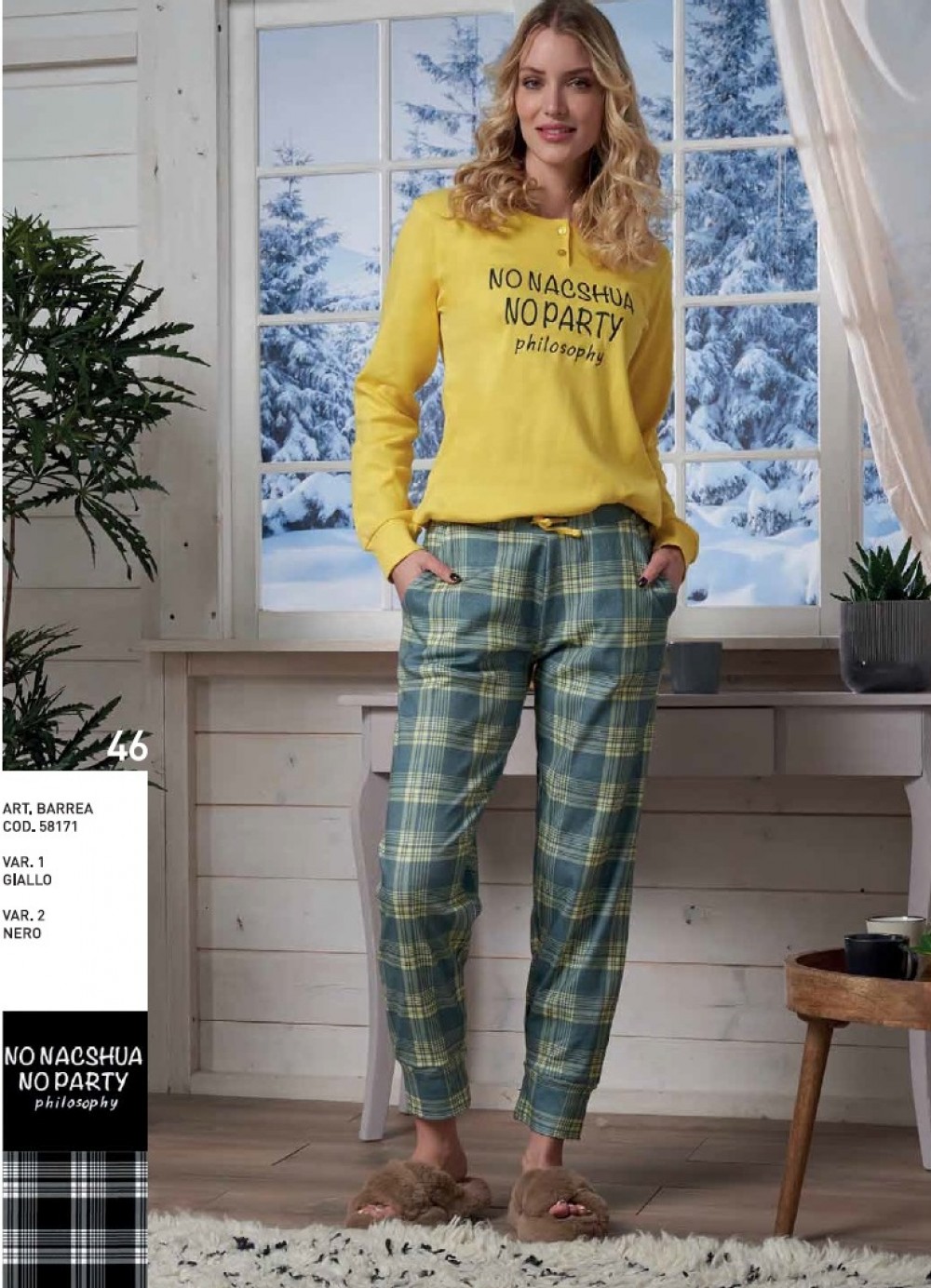 PIGIAMA D. BARREA Nacshua 100co