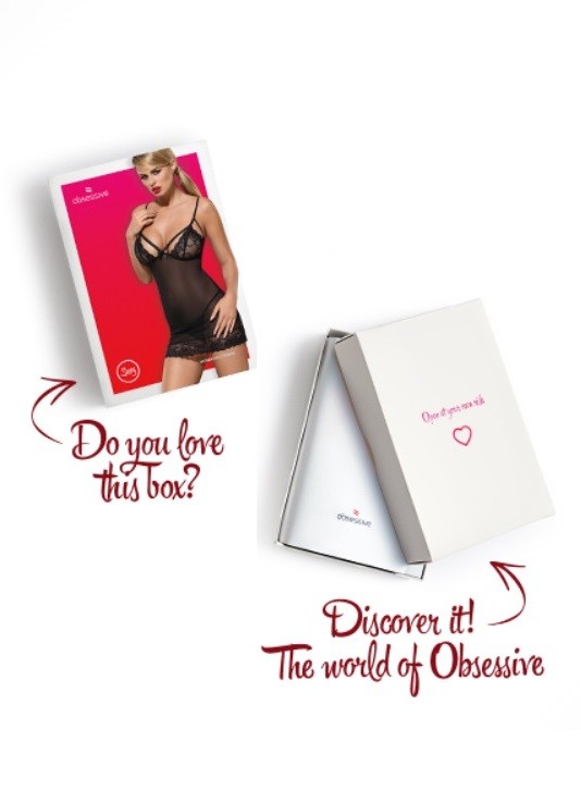 WONDERIA CHEMISE & Thong Obsessive - immagine 4