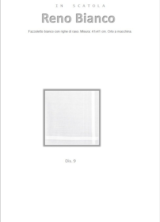 FAZZOLETTI RENO co100%