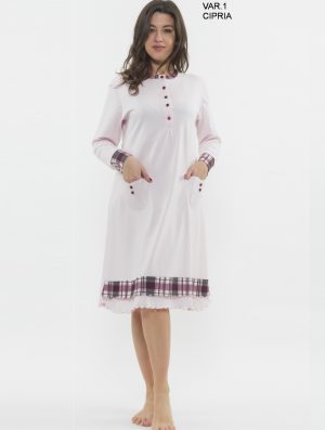 CAMICIA NOTTE D. H50044 GARY 100co