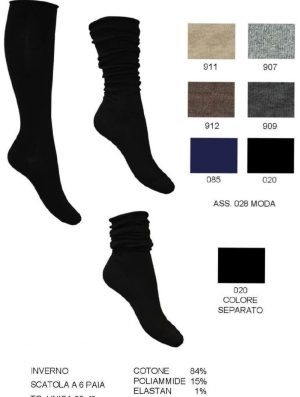 CALZA D. 458/2 CIOCCA 84co15pa1ea