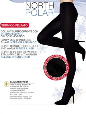 COLLANT Donna NORTHPOLAR Golden Lady supercoprente