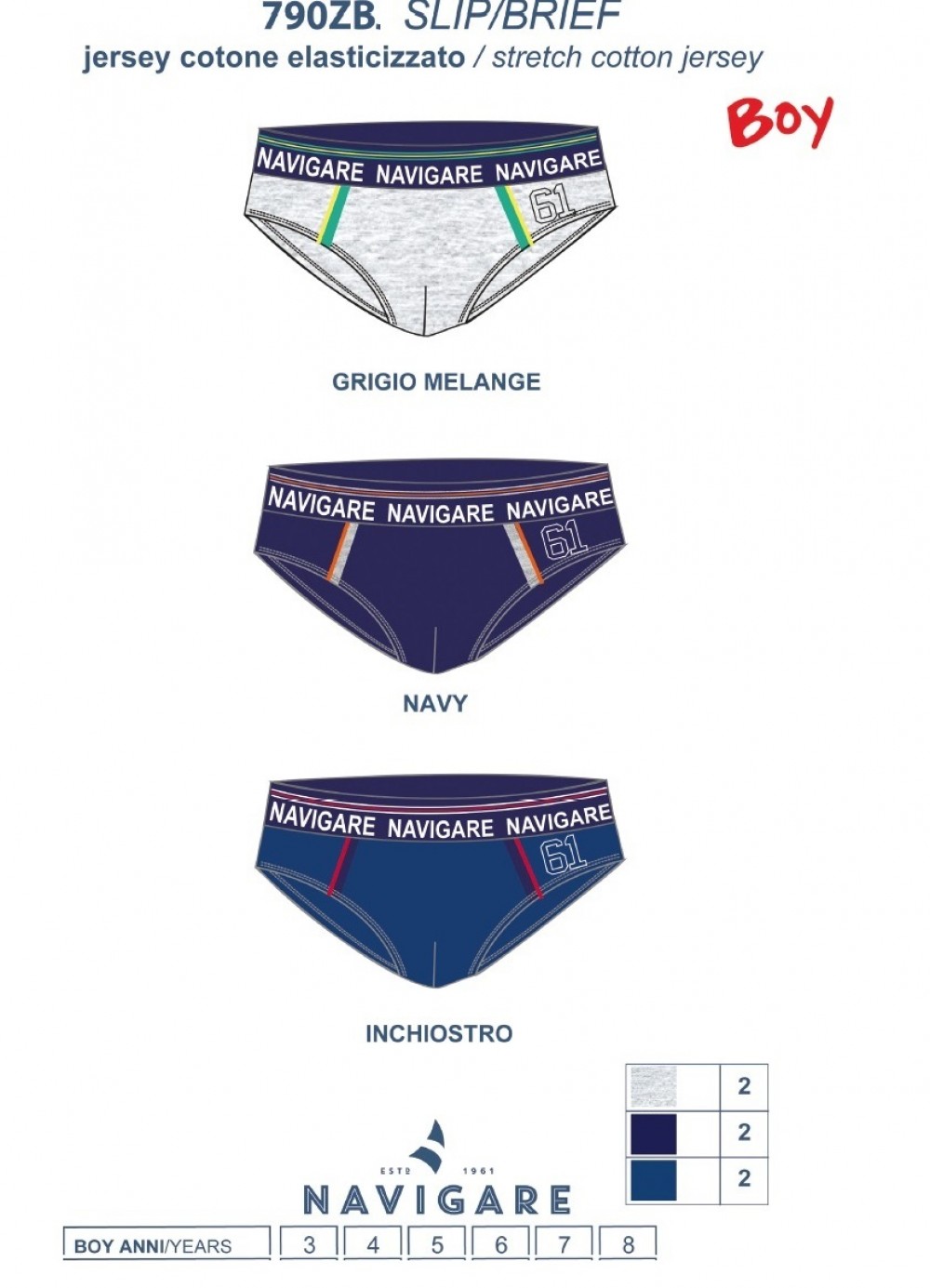 SLIP B. 790ZB NAVIGARE