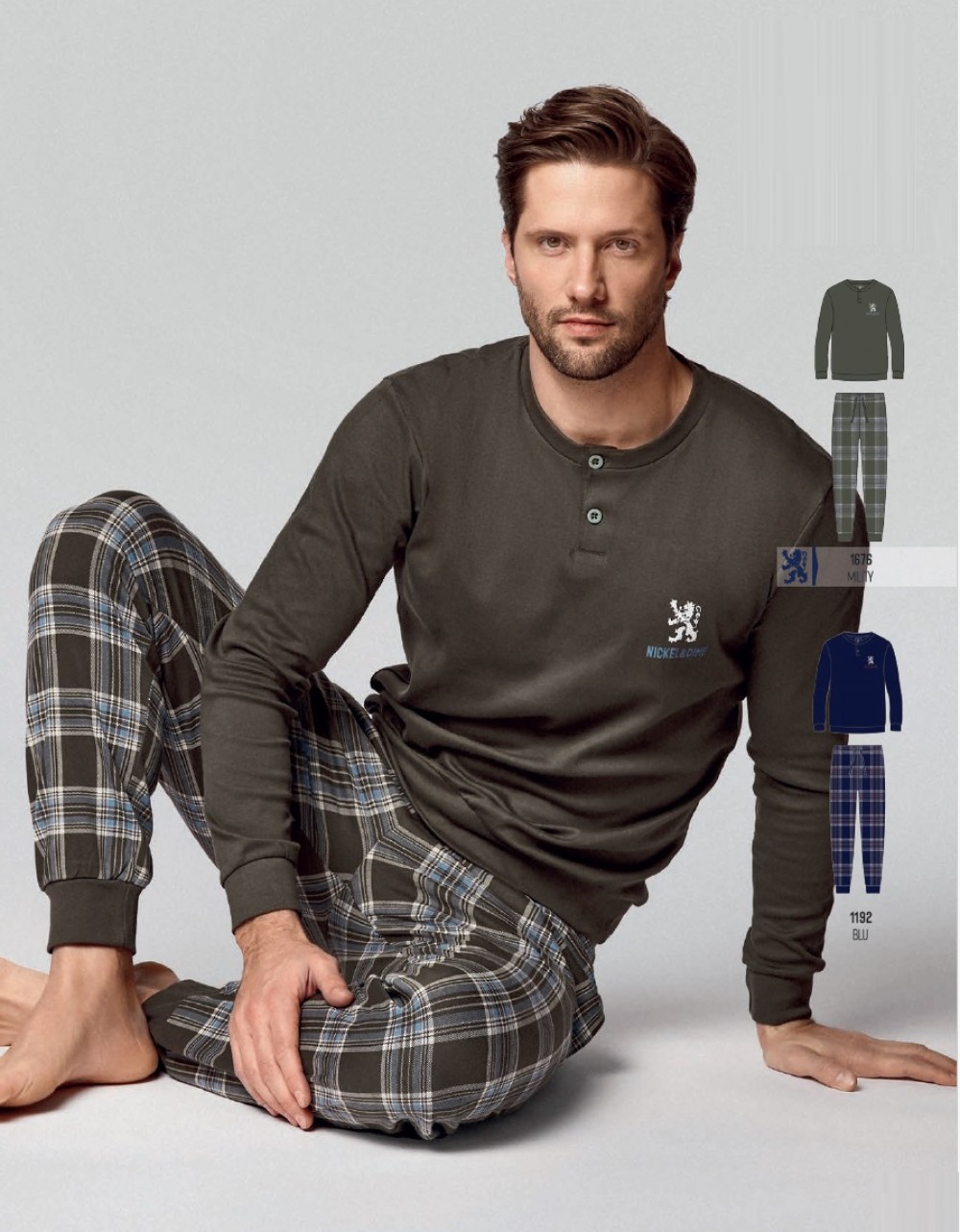 PIGIAMA U. TRT1585 NICKEL&D. 100co