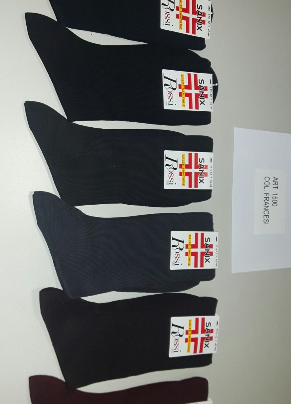 CALZA U.1500 corto sanit.rossi