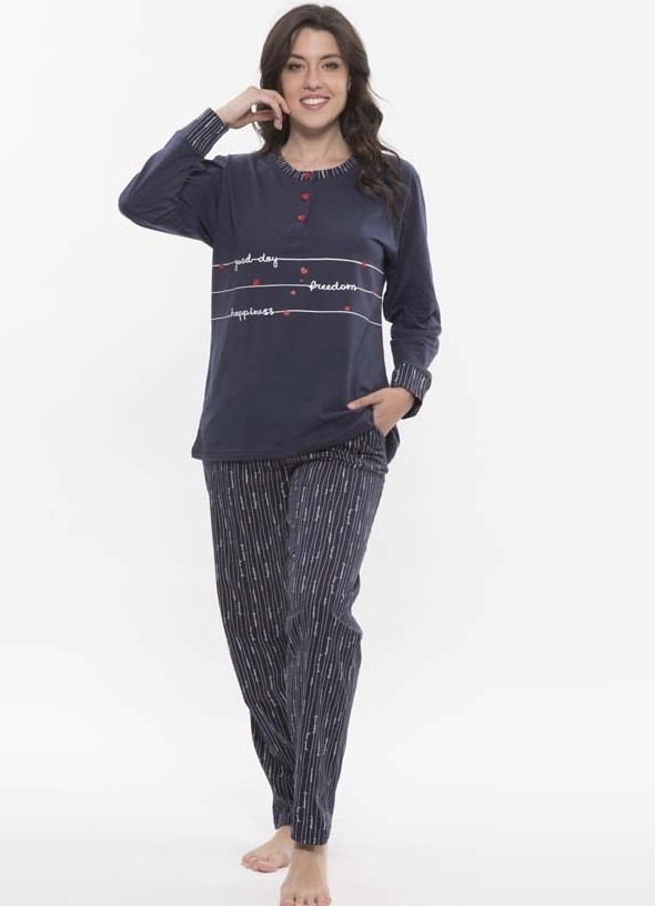 PIGIAMA D. R50090 GARY 100co - immagine 2