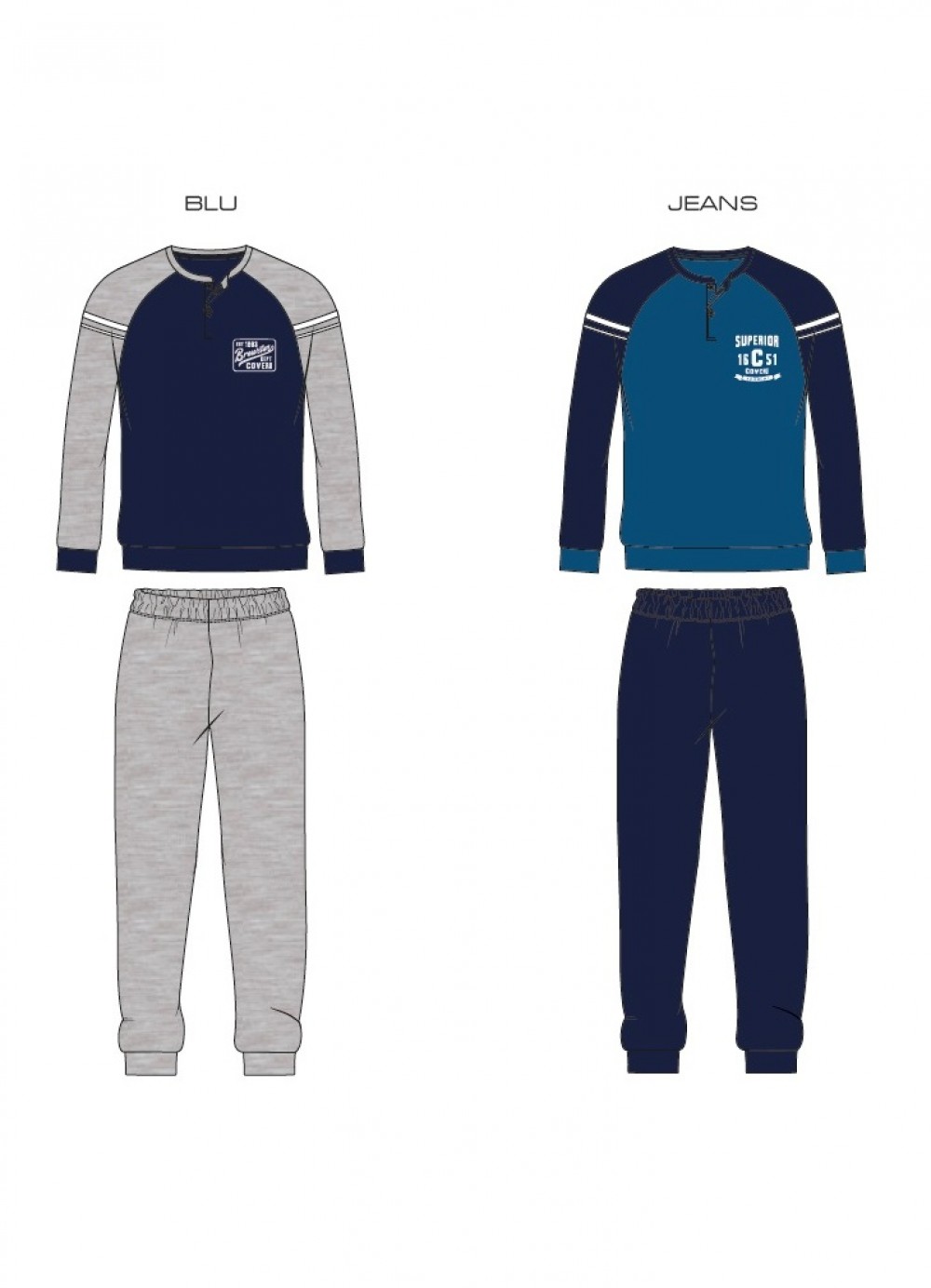 PIGIAMA R. EP4081 COVERI 100co