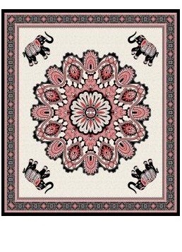 TELO MARE MANDALA 210X240 100co INDI - immagine 10