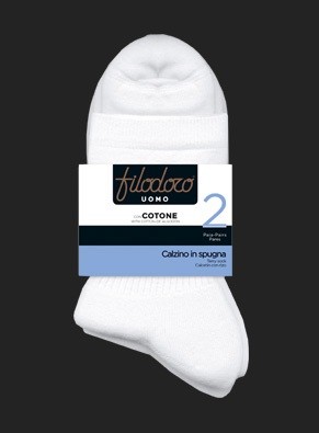 CONFEZIONE 2 paia CALZA SPUGNA 115538 FILODORO