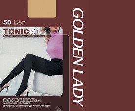 COLLANT donna coprente TONIC 50 Denari microfibra