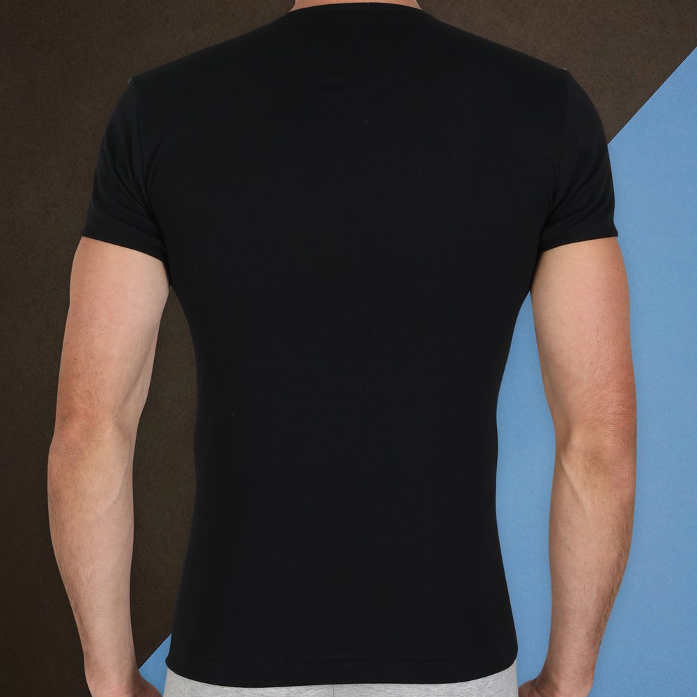 T-SHIRT UOMO MEZZA MANICA 725 FRAGI 100% COTONE - immagine 4