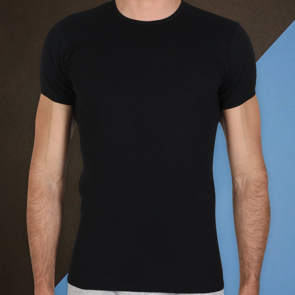 T-SHIRT UOMO MEZZA MANICA 725 FRAGI 100% COTONE - immagine 3