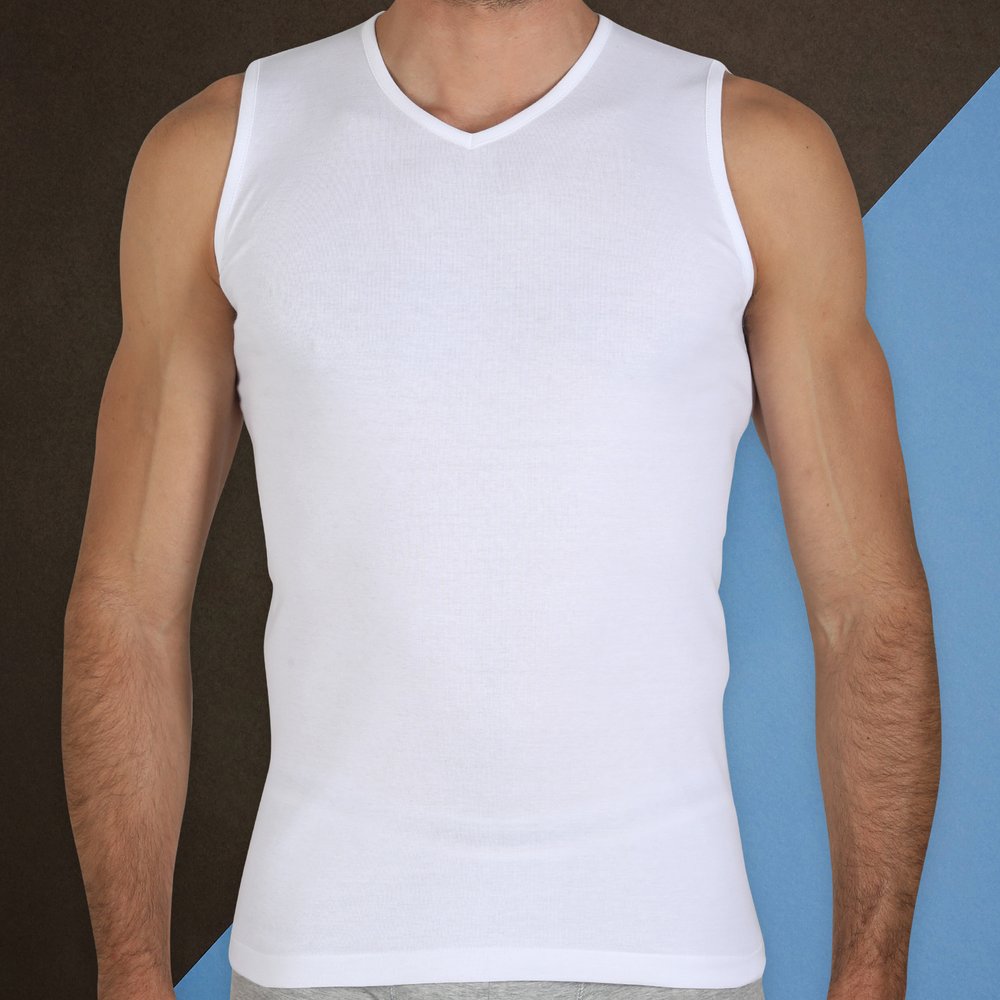 MAGLIA BOSE' SENZA MANICHE a "V" 735 EVER FRAGI - immagine 7