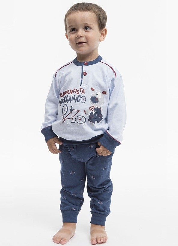 PIGIAMA B. P10011 GARY 100co - immagine 2