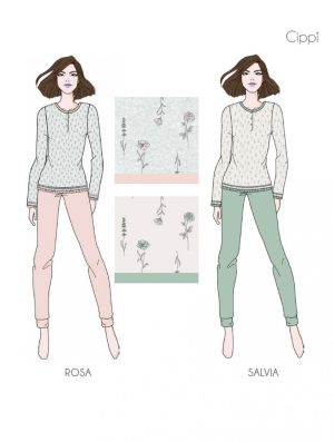 PIGIAMA D.2270/B CIPPI 100co