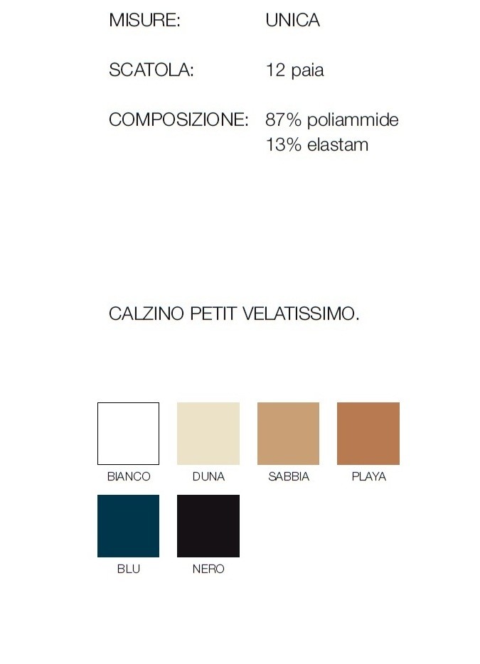 CALZINO VELATISS.GF6126 pl90ea10 - immagine 2