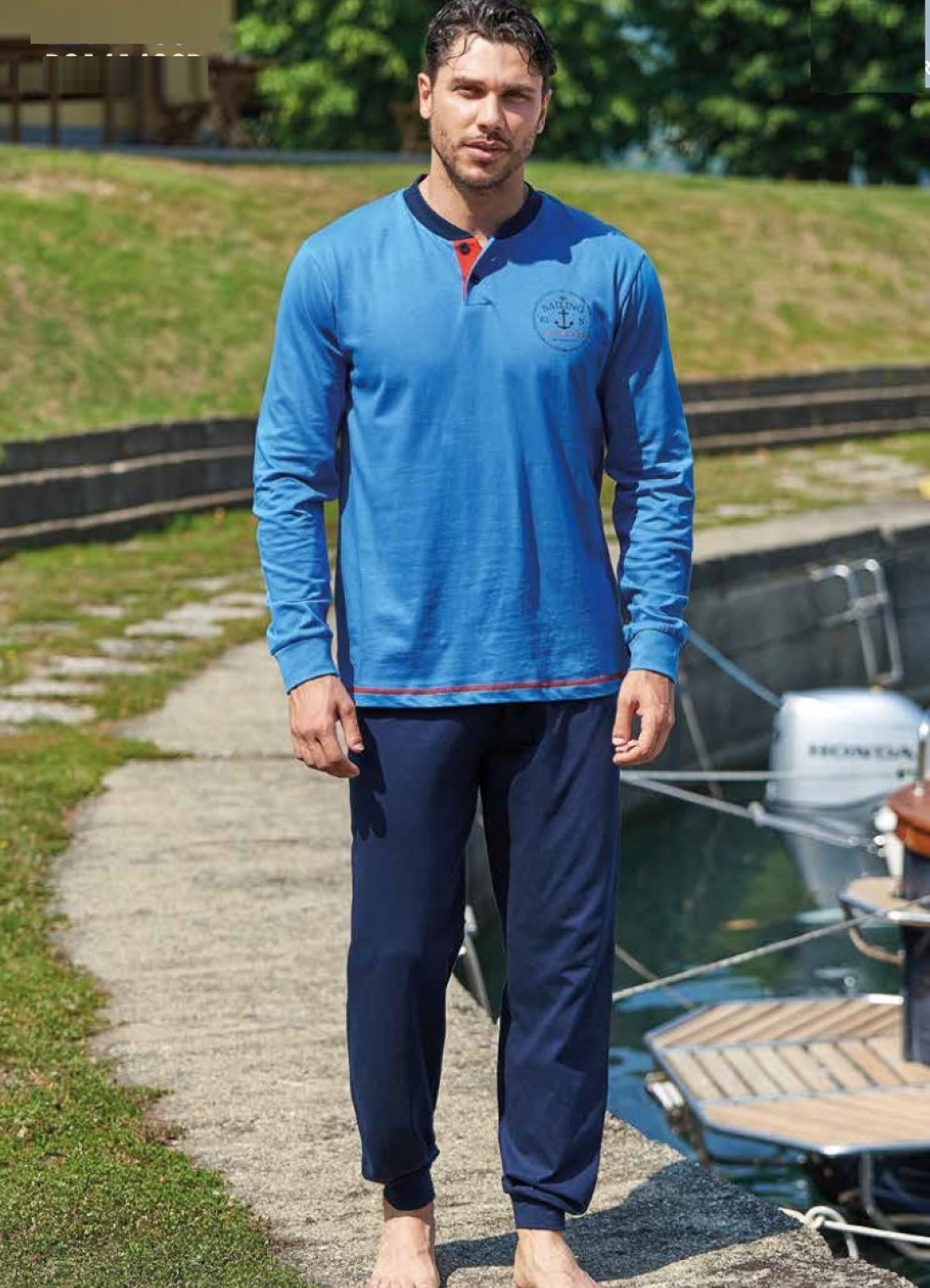 PIGIAMA U. 141430 Navigare 100co