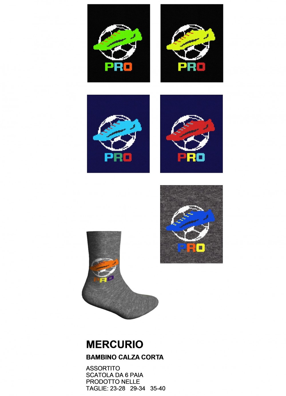 CALZA B. C. MERCURIO SCOPRI