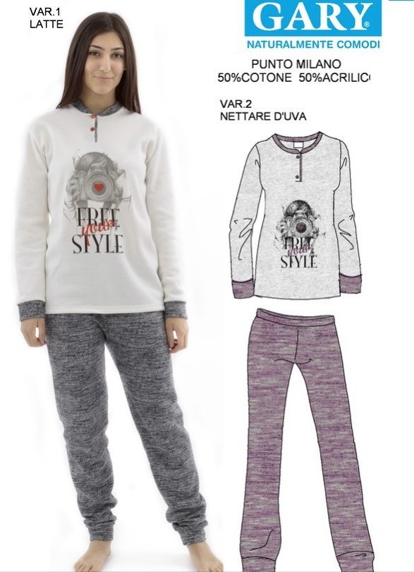 PIGIAMA RAG/ART/A40076 GARY