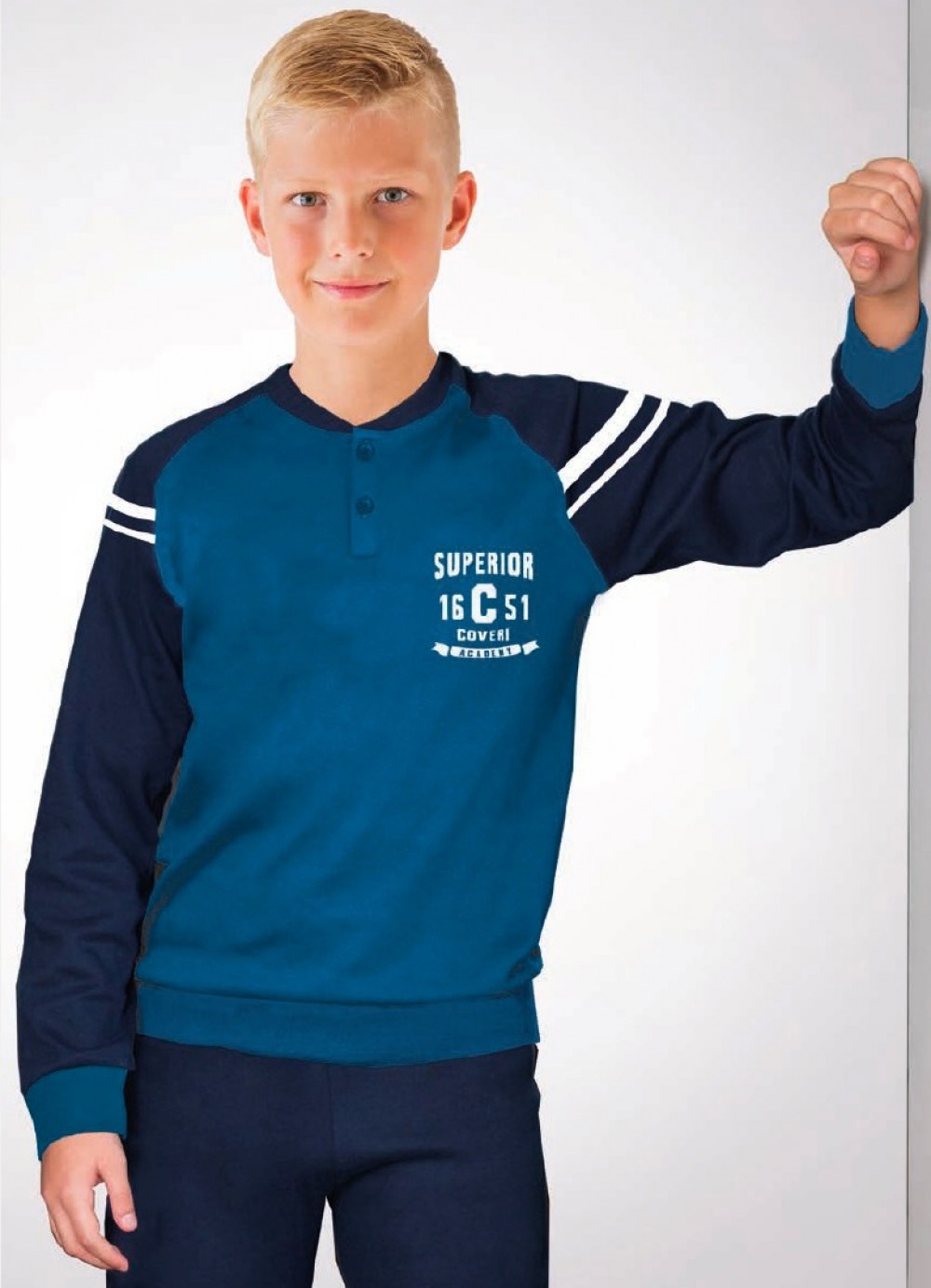 PIGIAMA R. EP4081 COVERI 100co - immagine 3