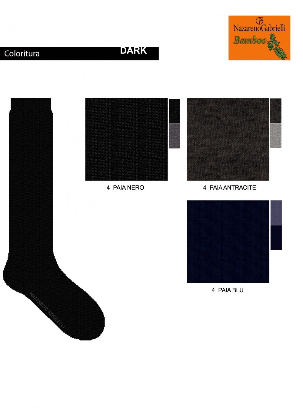 CALZA U.H101 L. BAMBOO N.GABRIELLI