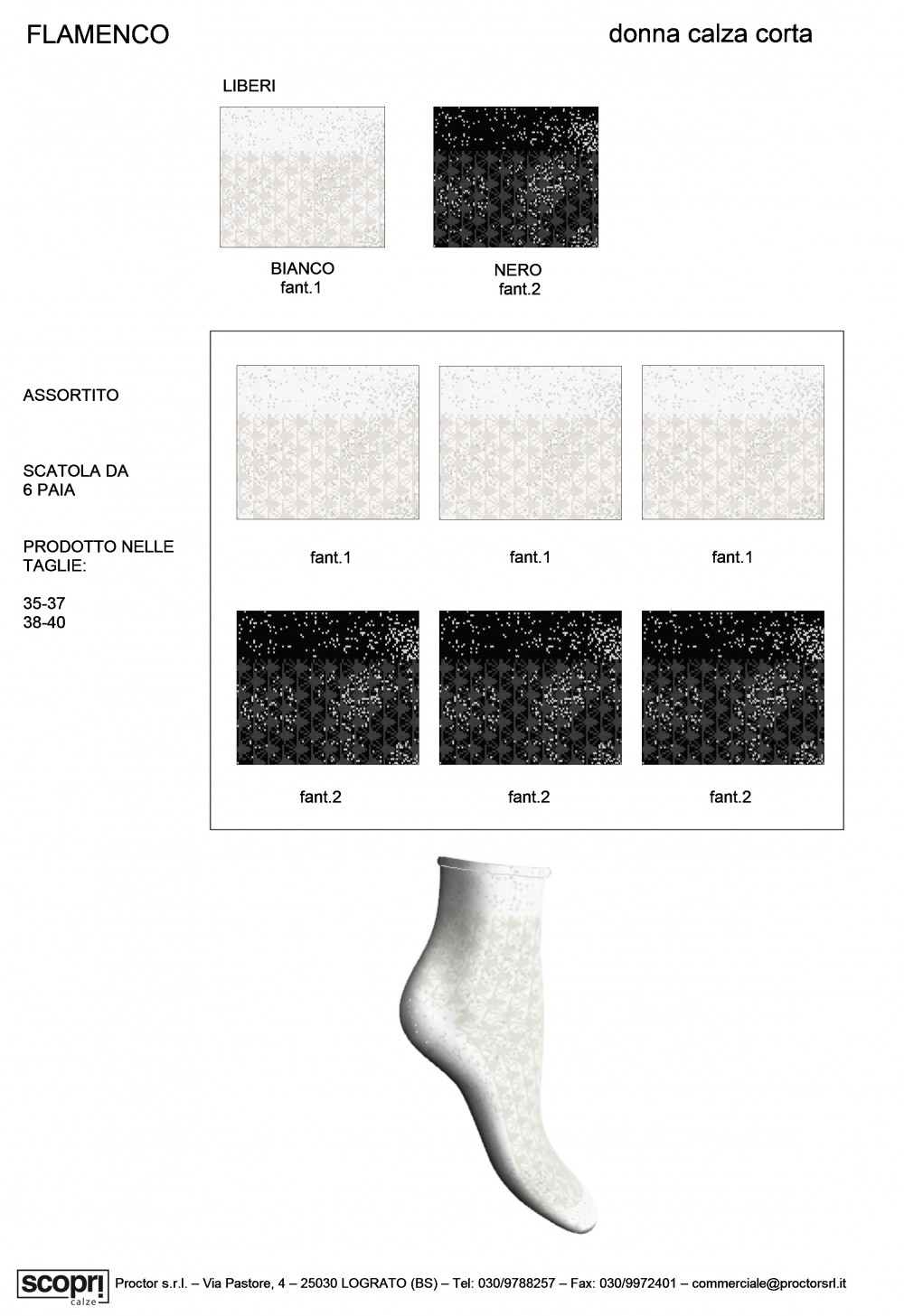 CALZA D. FLAMENCO SCOPRI