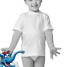 CORPO BIMBO GIROCOLLO AMERICANINO cotone FRAGI